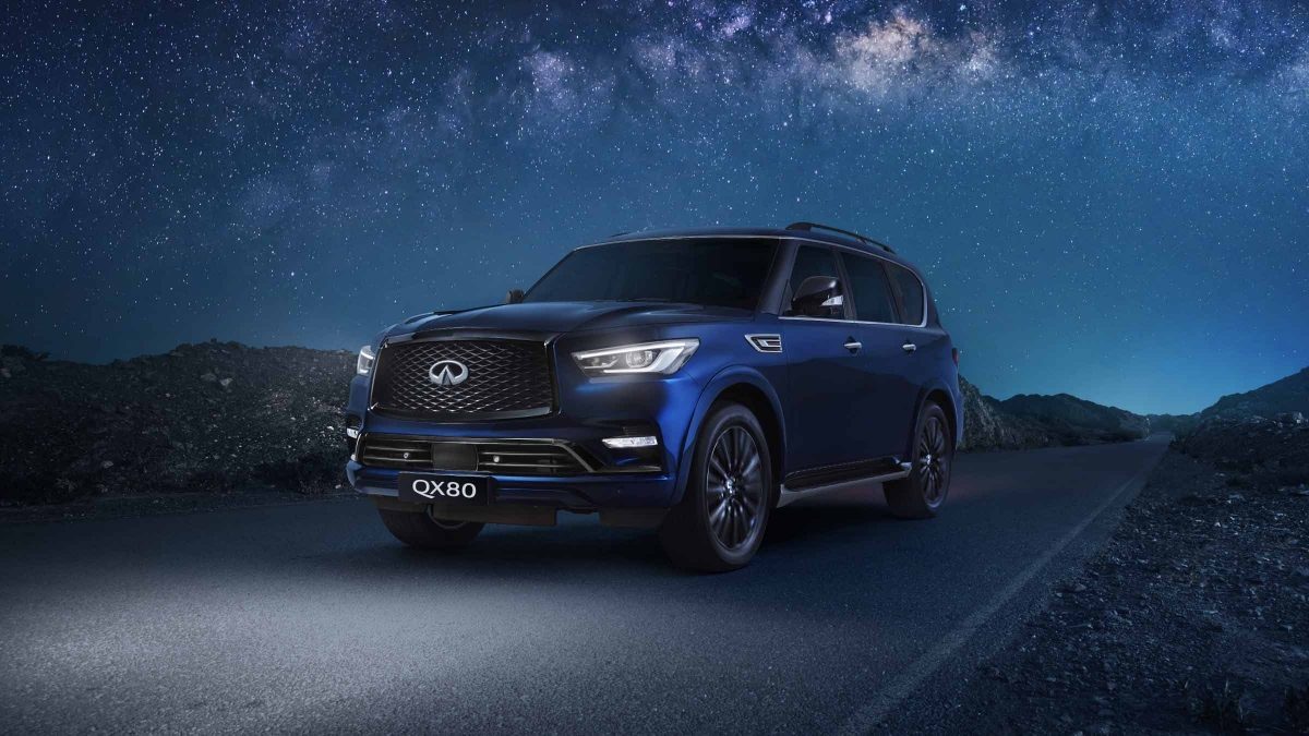  تقديم نسخة بلاك ايديشن الخاصة من إنفينيتي QX80 في منطقة الخليج