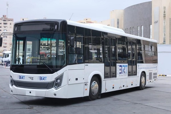 النموذج الأولي لأوتوبيسات BRT التي تعمل بالكهرباء صديقة البيئة فى مصر