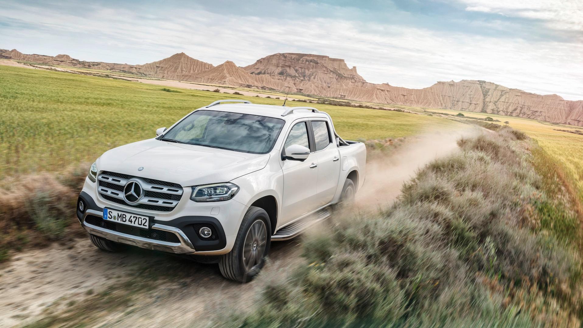 مرسيدس بنز X-Class تنجح في اختبار الموظ