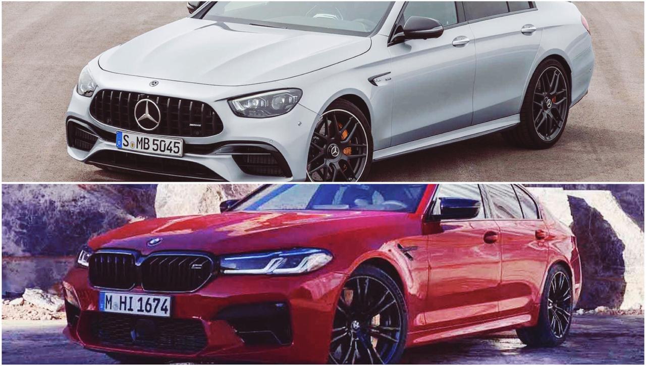 مقارنة تفصيلية بين مرسيدس بنز E63 S وبي ام دابليو M5 Competition موديل 2021 