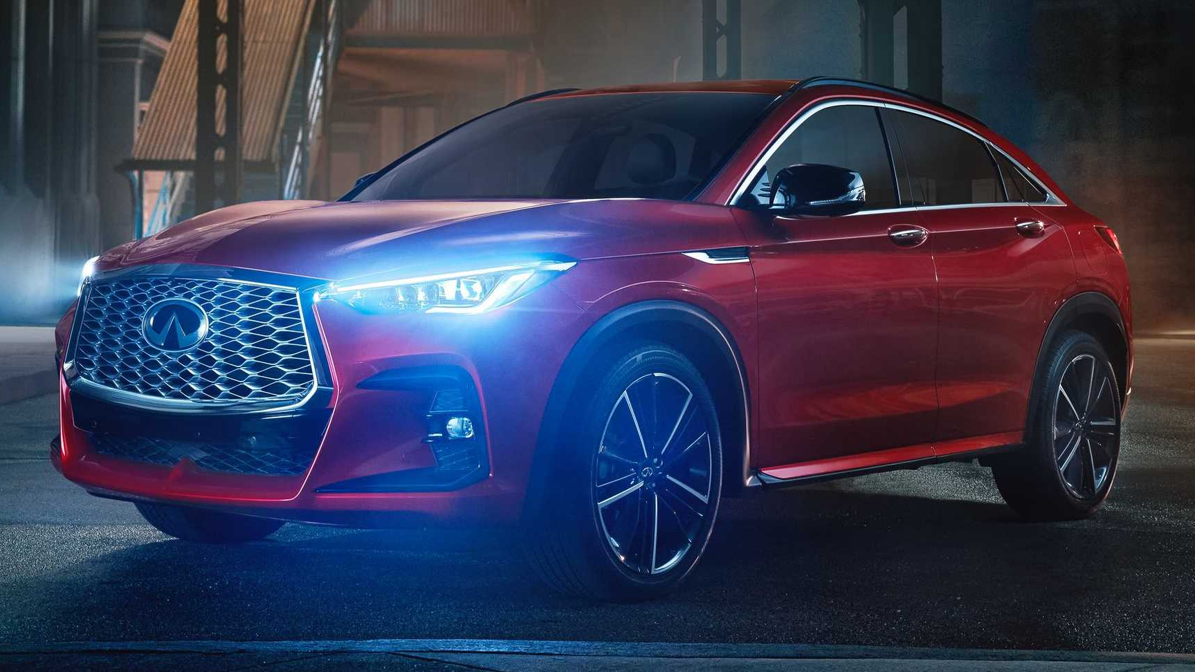 الكشف الرسمي عن انفينيتي QX55 الـ SUV الكوبيه موديل 2022 الجديدة كليا !