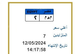 تعرف على سعر اغلي لوحة معدنية مميزة تم بيعها في مصر !