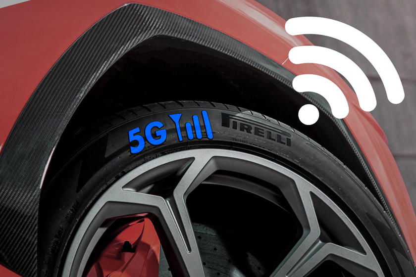 اطارات Pirelli جديدة , بتقنية الـ 5G