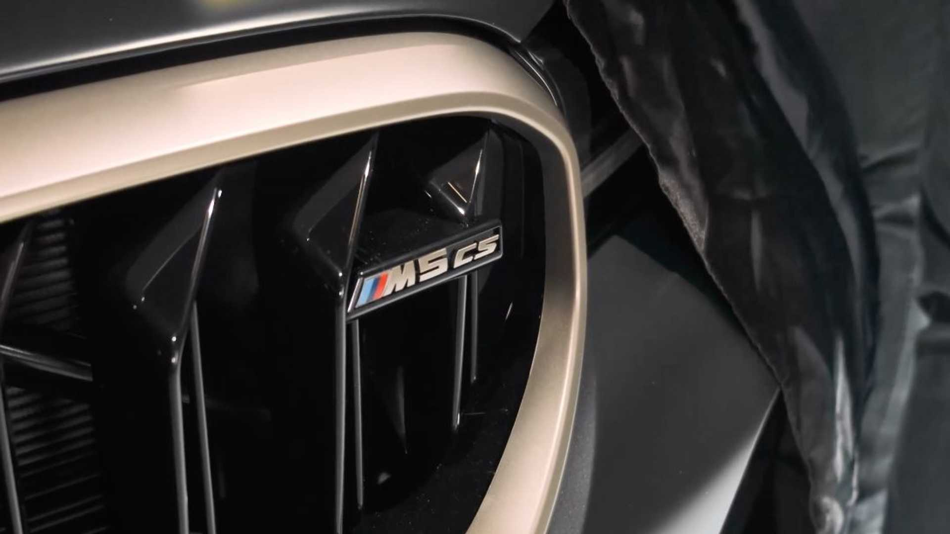 نشر صور تشويقية لطراز بي ام دابليو M5 CS الجديدة – أقوى BMW M5 في التاريخ!