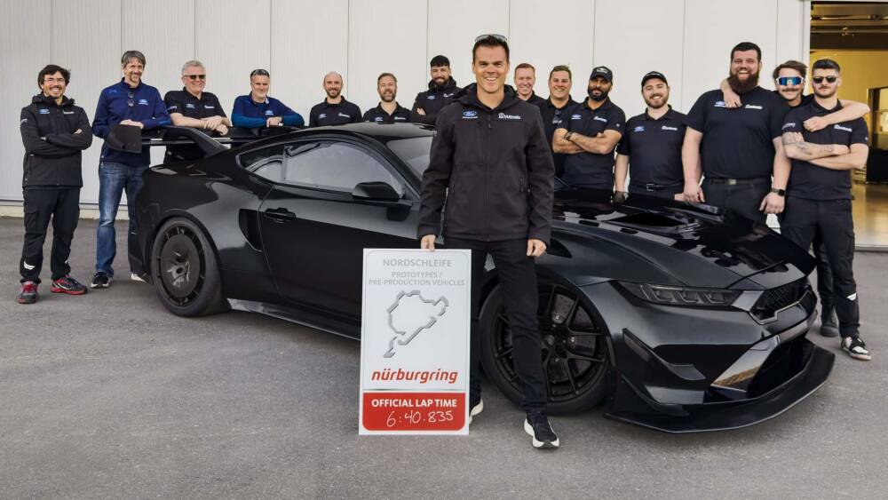 فورد موستنج GTD تحقق رقم قياسي علي حلبة نوبورغرينج - و تتغلب علي بورشه 911 جي تي ثري RS