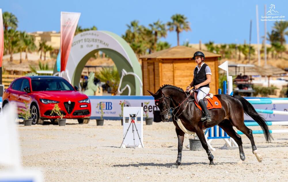 جيب و الفاروميو ترعيان بطولة كأس مصر للفروسية 2026 في سوما باي 