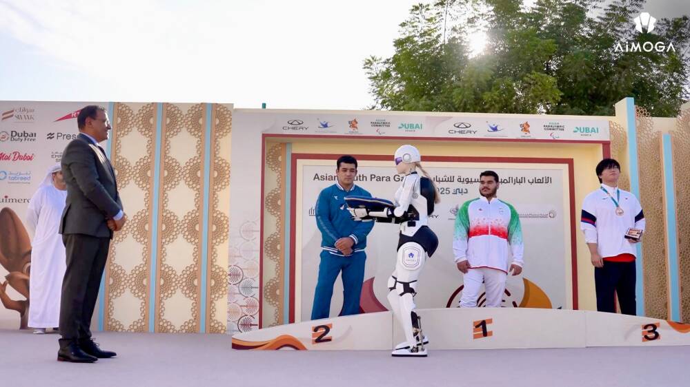 روبوتات شيري تشارك في تتويج أبطال دورة الألعاب الآسيوية للشباب لذوي الإعاقة 2025
