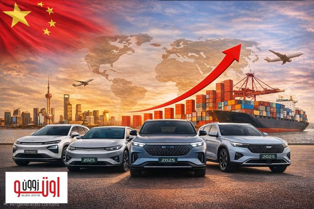 مبيعات السيارات الصينية في 2025