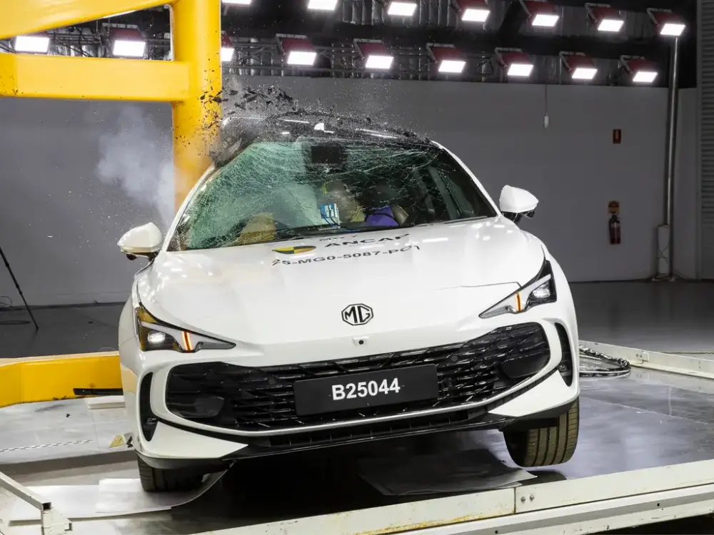 ام جي 7 تحقق خمسة نجوم في اختبارات الأمان الأوروبية 