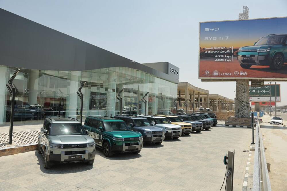  خلال 146 يوم – بي واي دي مصر تطلق 8 طرازات جديدة وتتصدر التراخيص بحصة سوقية تتجاوز 20%