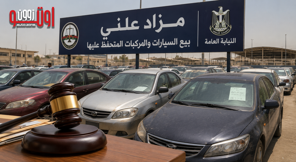 النيابة العامة تعلن اخلاء 65 مقبرة سيارات – و موعد اول مزاد 