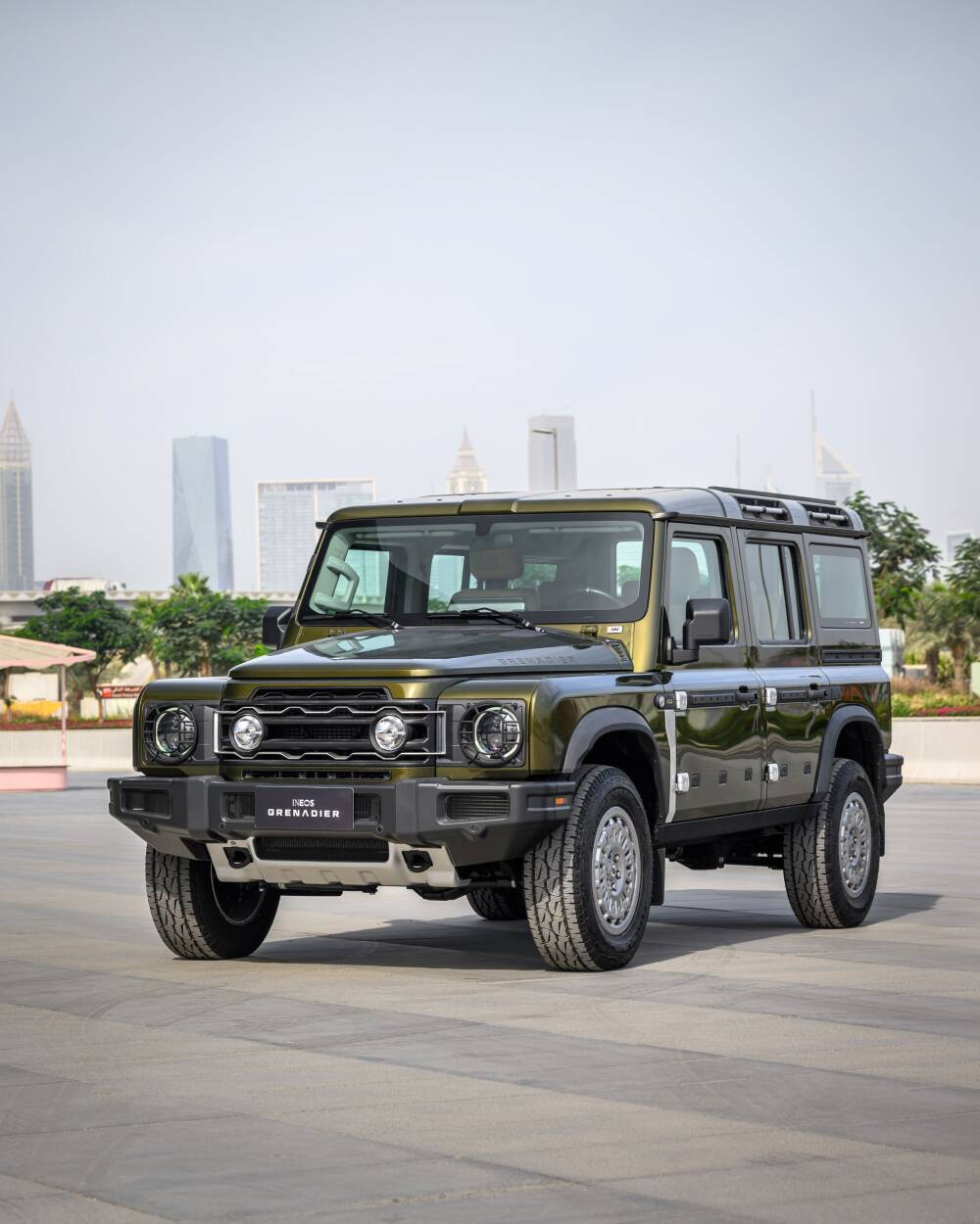 تسليم نسخة خاصة من إنيوس غرينادير في الامارات – واحدة من اصل 200 نسخة 