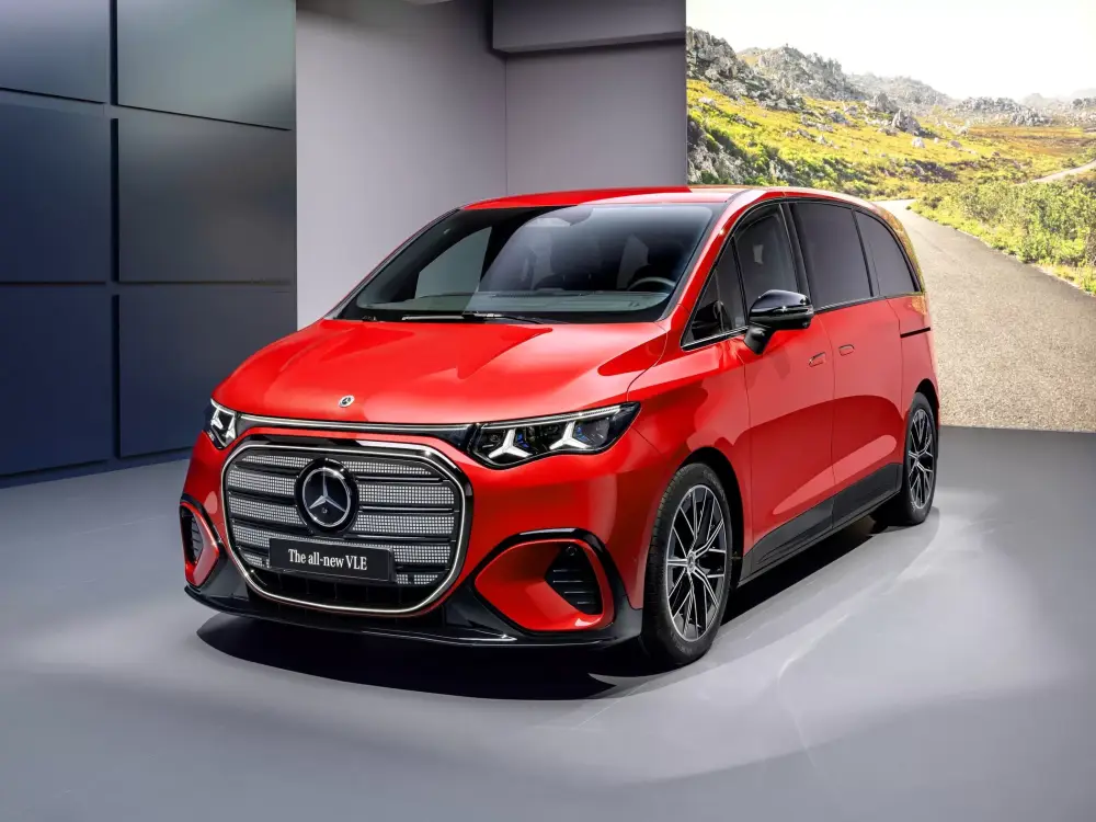 مرسيدس بنز VLE الكهربائية 2026 الجديدة كليا – بمدي 700 كم بالشحنة الواحدة
