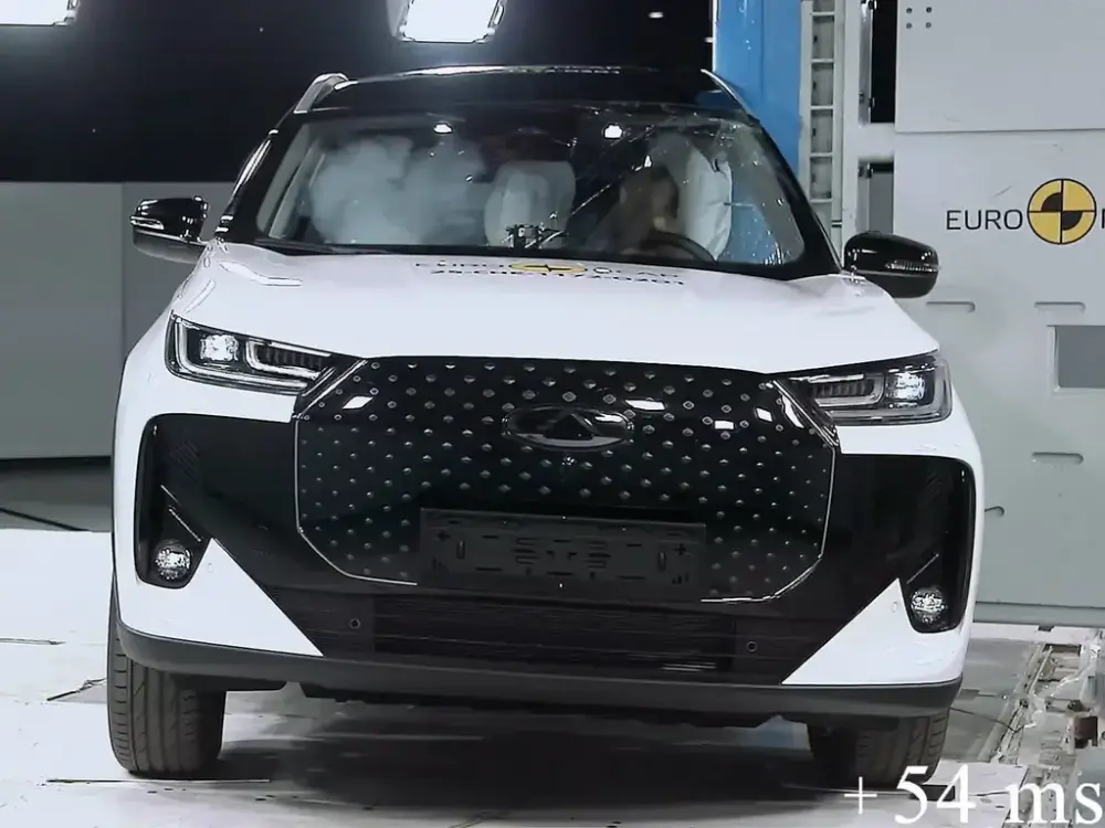 شيري تيجو 7 تحقق 5 نجوم في اختبارات الامان الاسترالية 