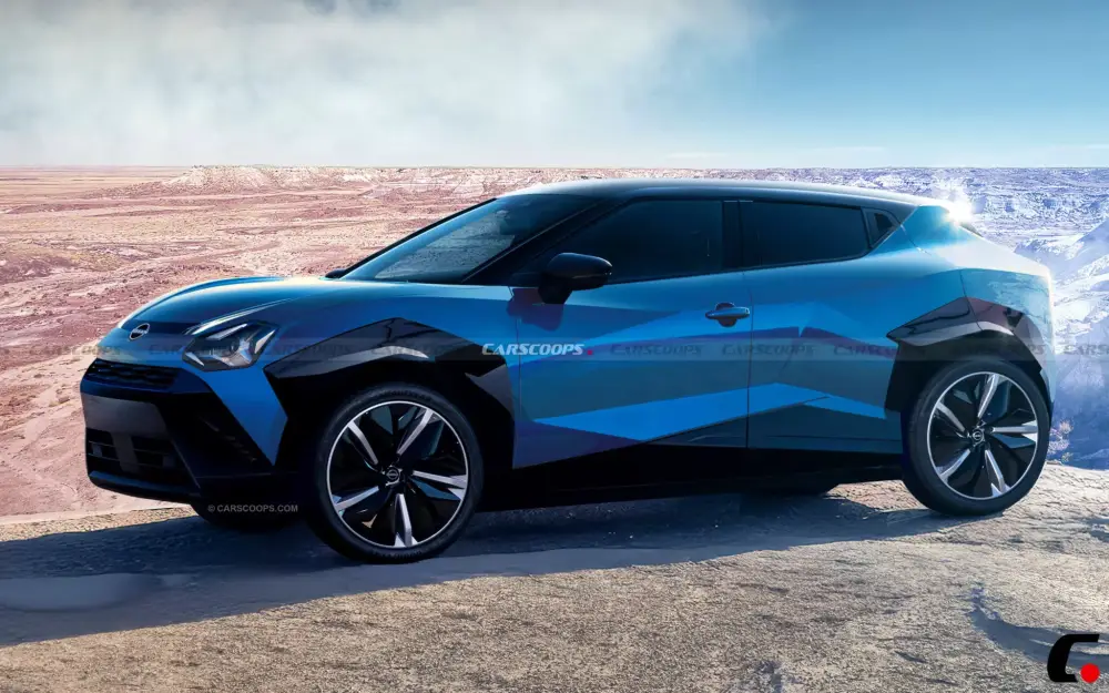 نيسان جوك الكهربائية 2026 الجديدة – الصور المسربة والمواصفات