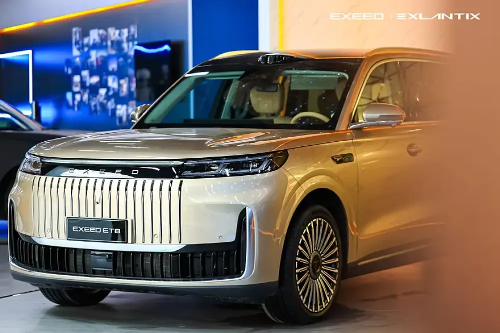 اكسيد ET8 الجديدة كليا – SUV فاخرة بمدي 1400 كم