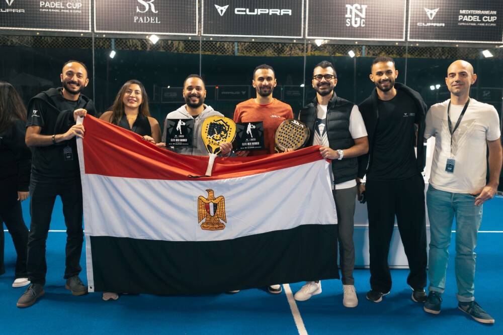 كوبرا مصر تُعزِّز حضورها الرياضي بإطلاق النسخة الأولى من بطولة "كوبرا Mediterranean Padel" 