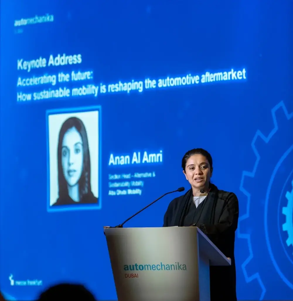 اوتوميكانيكا دبي 2025 يسلط الضوء علي دور الامارات في مستقبل النقل المستدام 