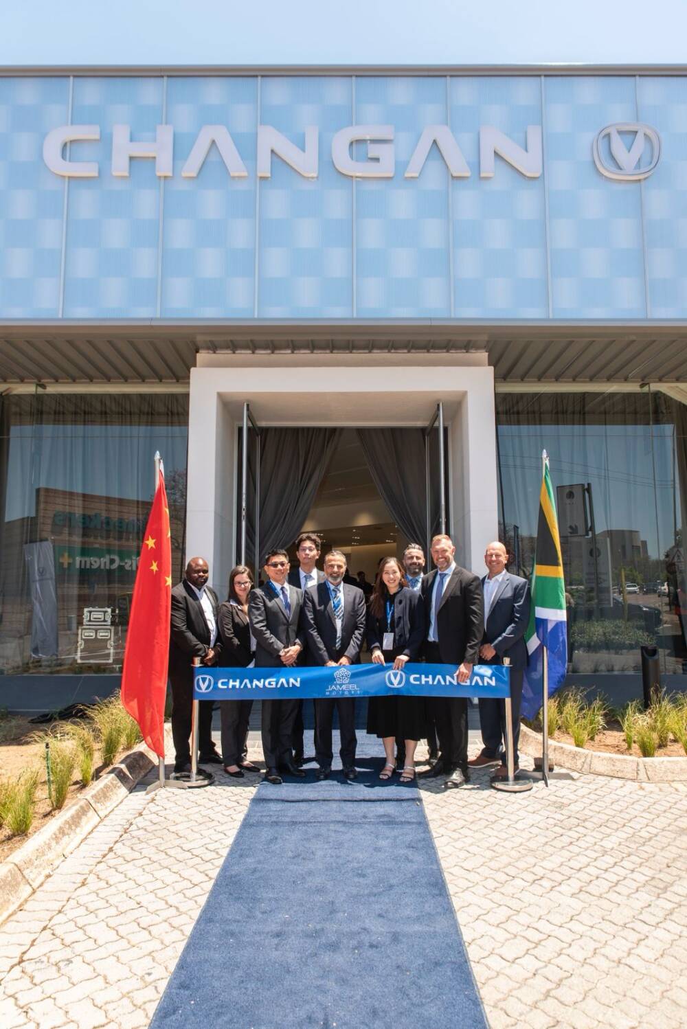 جميل للسيارات تفتتح صالة العرض الرئيسية لشانجان في جنوب أفريقيا