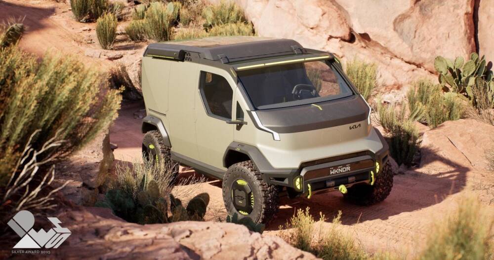 كيا PV5 WKNDR الجديدة تحصد جائزة التميز الدولية في التصميم لعام 2025