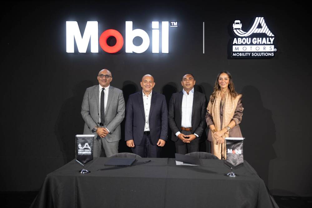 تعاون بين أبو غالي موتورز وإكسون موبيل مصر في قطاع خدمات ما بعد البيع 