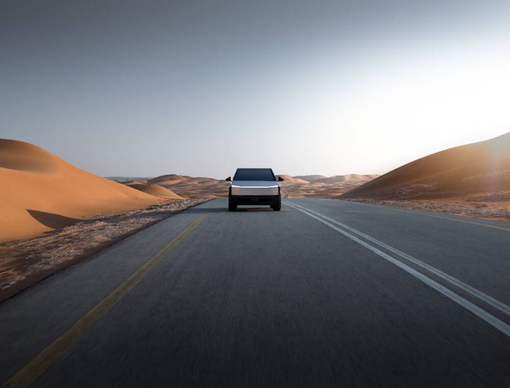 اسعار و مواصفات تسلا سايبر تراك في قطر 