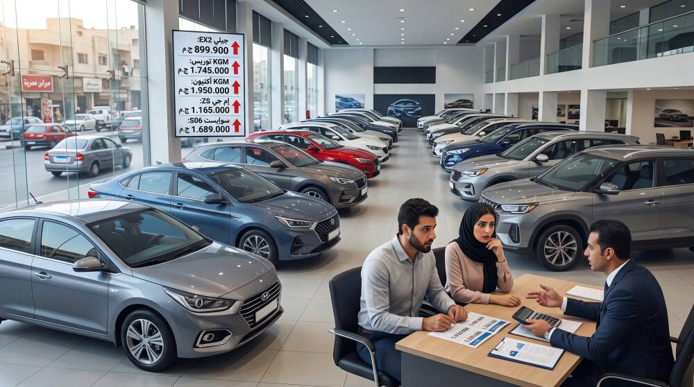 ارتفاع الدولار وزيادة تكاليف الشحن تدفع أسعار السيارات في مصر للصعود خلال أكتوبر 2026
