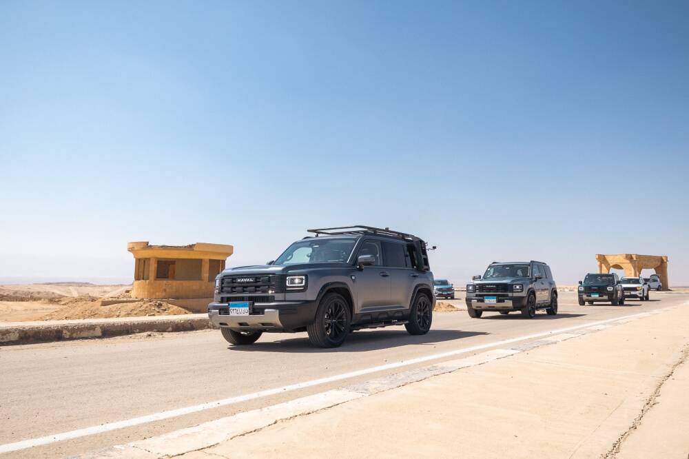 تجربة قيادة لهافال V7 الجديدة في العين السخنة 