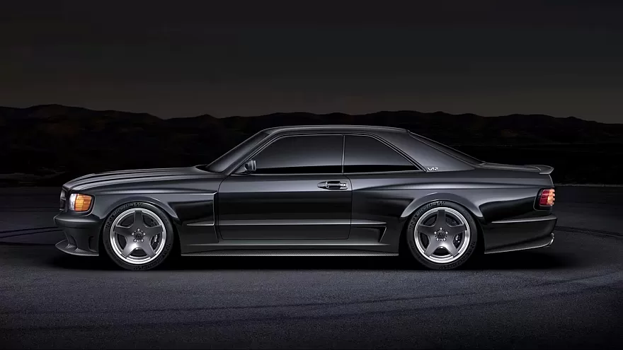 مرسيدس بنز C126 بتعديل شركة RENNtech – بمحرك V12 وقوة 669 حصان