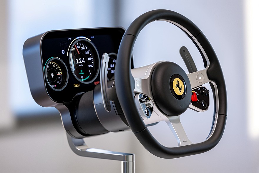 فيراري لوتشي الكهربائية الجديدة كليا – الكشف عن التصميم الداخلي 