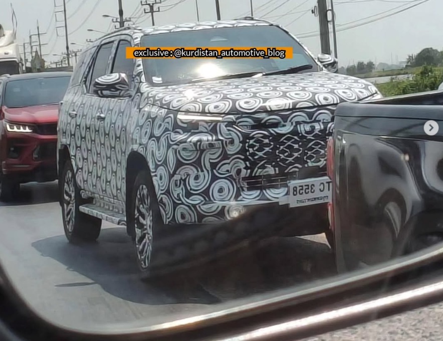 تويوتا فورتشنر 2027 الجديدة - صور مسربة والتصميم المتوقع 