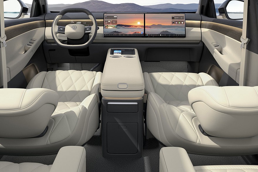 فولكس فاجن ID ايرا 9X الجديدة – SUV فاخرة كبيرة بمنظومة REEV