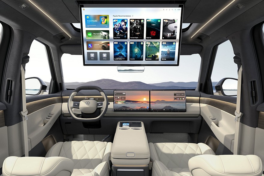 فولكس فاجن ID ايرا 9X الجديدة – SUV فاخرة كبيرة بمنظومة REEV