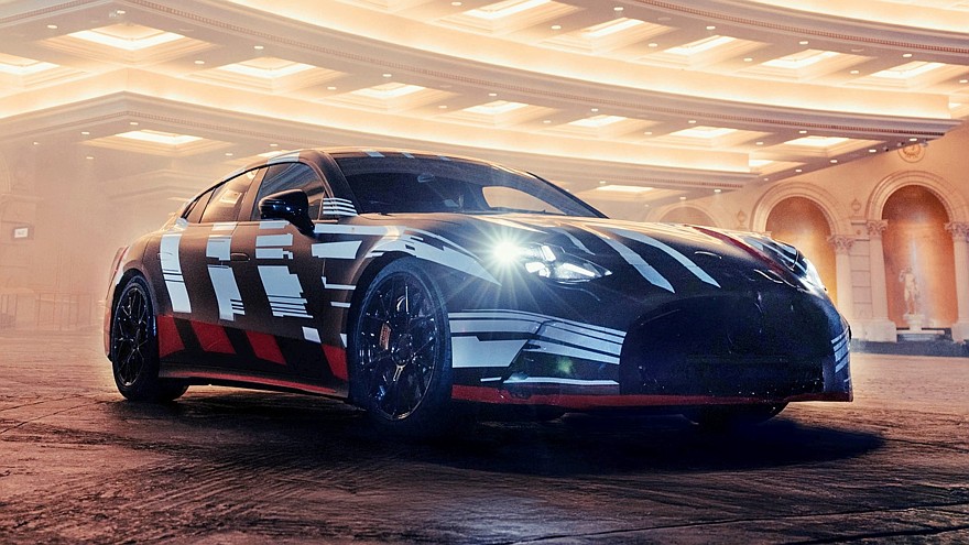 مرسيدس بنز AMG GT 4-Door الكهربائية الجديدة كليا – صور المقصورة الداخلية