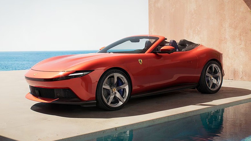 فيراري أمالفي Amalfi سبايدر الجديدة - بقوة 640 حصان