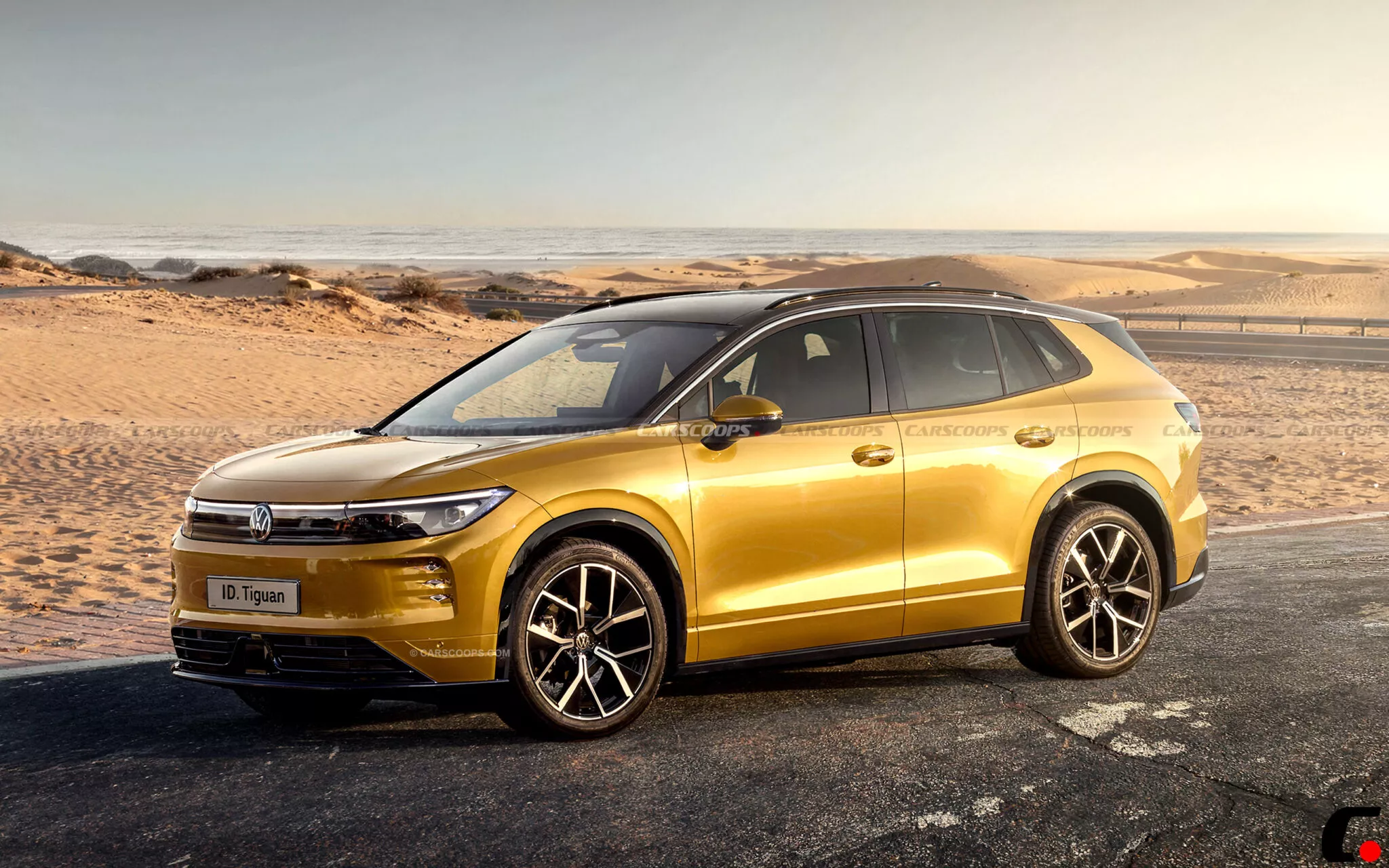 فولكس فاجن تستعد لتقديم نسخة كهربائية بالكامل من تيجوان 