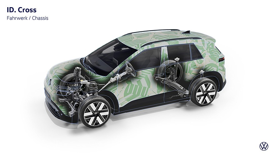 فولكس فاجن اي دي كروس ID.Cross الجديدة كليا - كهربائية بالكامل بأقل من 30 الف دولار