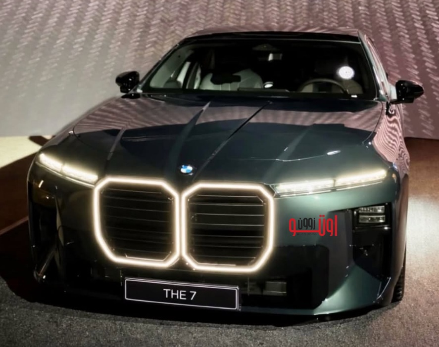 تسريب صور بي ام دبليو الفئة السابعة 2026 الفيس ليفت الجديدة 