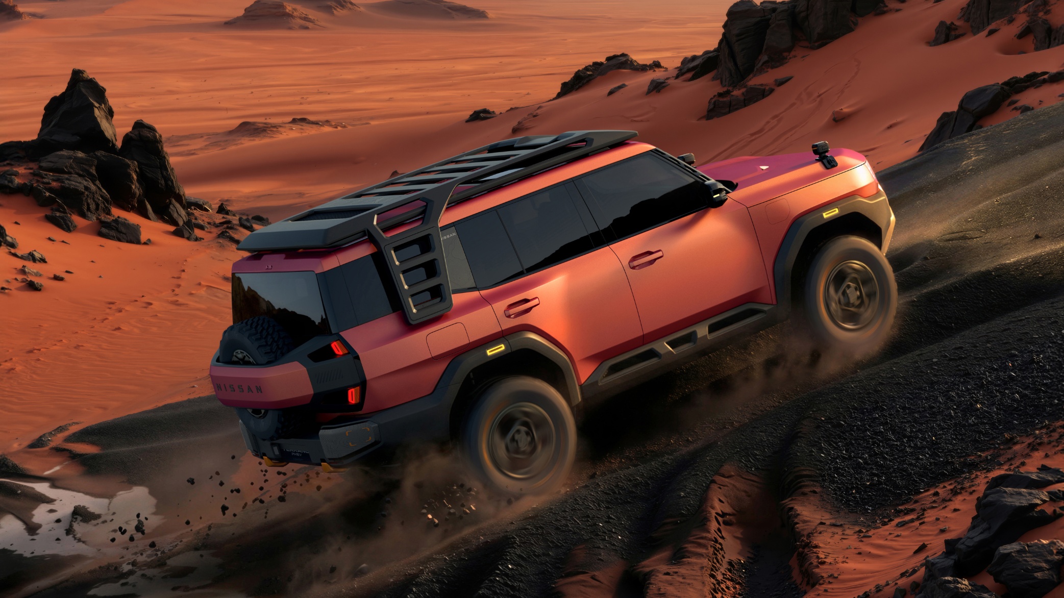 نيسان تستعد لتقديم سيارة بتصميم صندوقي جديدة - الصور الرسمية