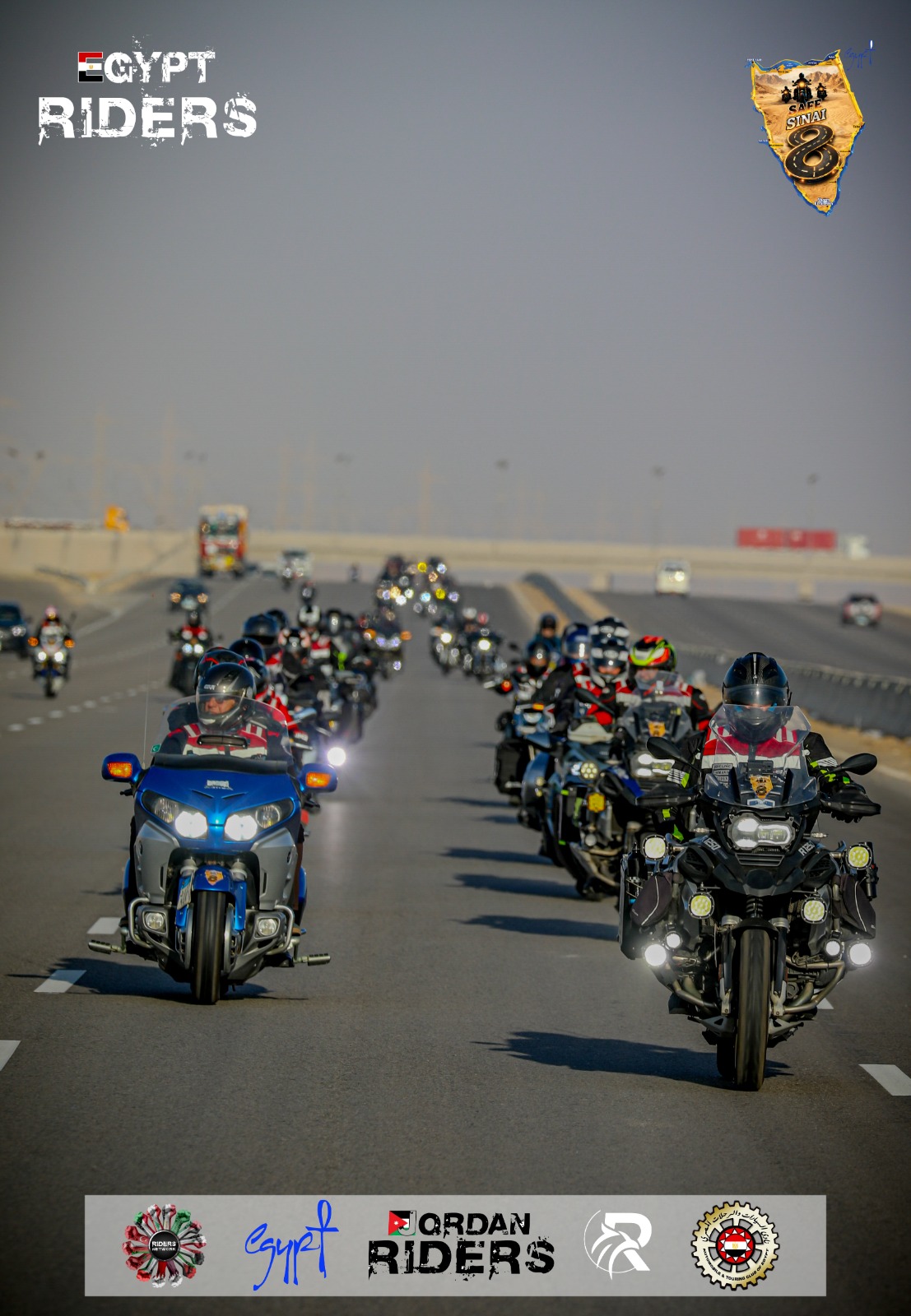 سيناء أمان 2026 - مسيرة دولية للدراجات النارية في شرم الشيخ 