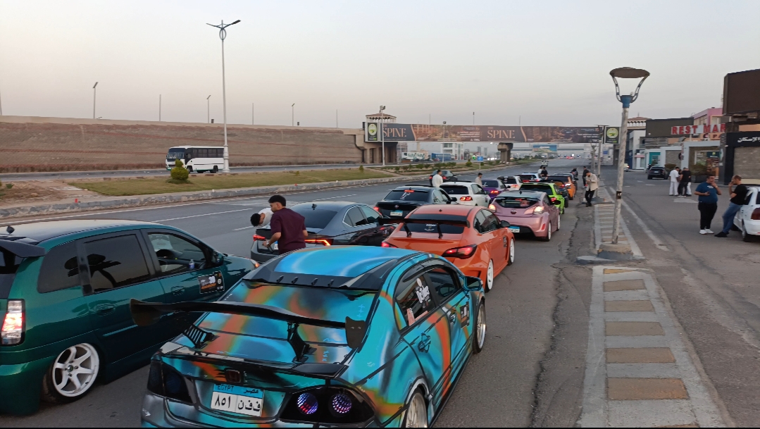 نادي السيارات يستضيف مهرجان السيارات المعدلة والدراجات النارية بمسيرة من القاهرة إلى الإسكندرية