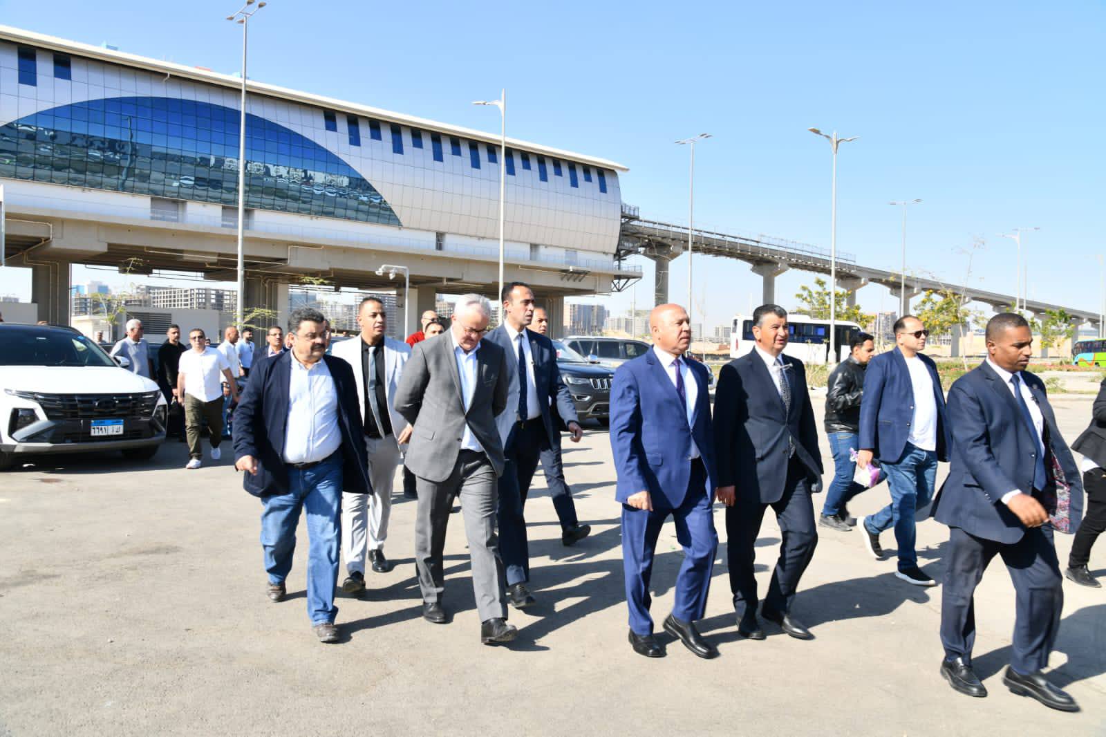 رسميا - بدء تشغيل مونوريل شرق النيل في مصر