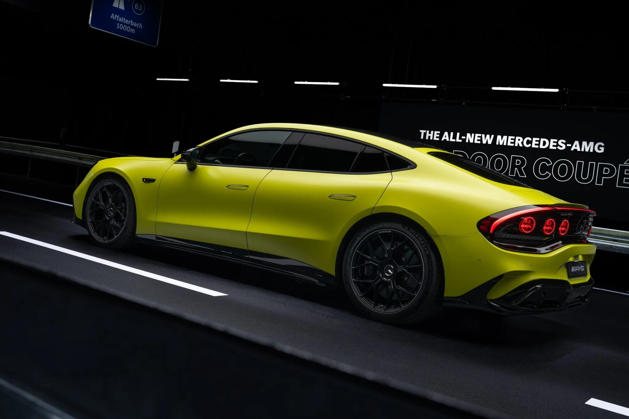 مرسيدس AMG GT 4-Door الكهربائية الجديدة كليا - بقوة 1169 حصان