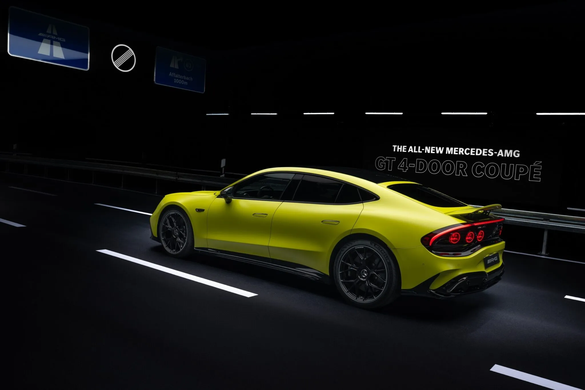 مرسيدس AMG GT 4-Door الكهربائية الجديدة كليا - بقوة 1169 حصان