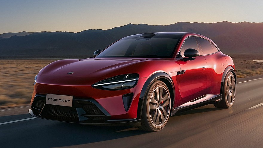 شاومي YU7 جي تي الجديدة  - بقوة 1003 حصان و سرعة قصوي 300 كم/الساعة
