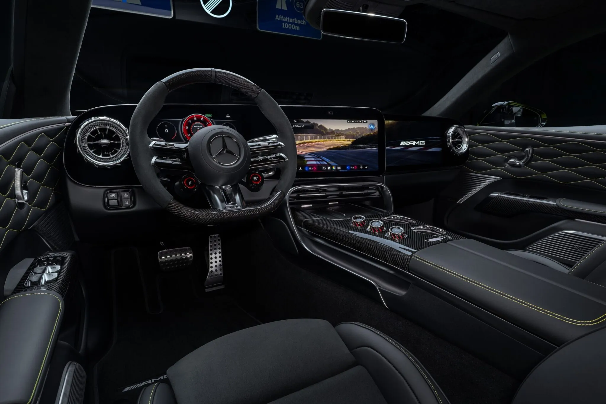 مرسيدس AMG GT 4-Door الكهربائية الجديدة كليا - اقوي سيارة في تاريخ AMG