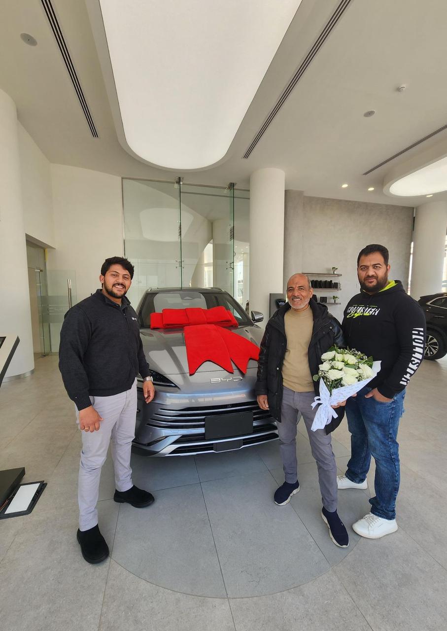 بي واي دي مصر تبدا تسليم اول دفعة من Ti7 الجديدة 