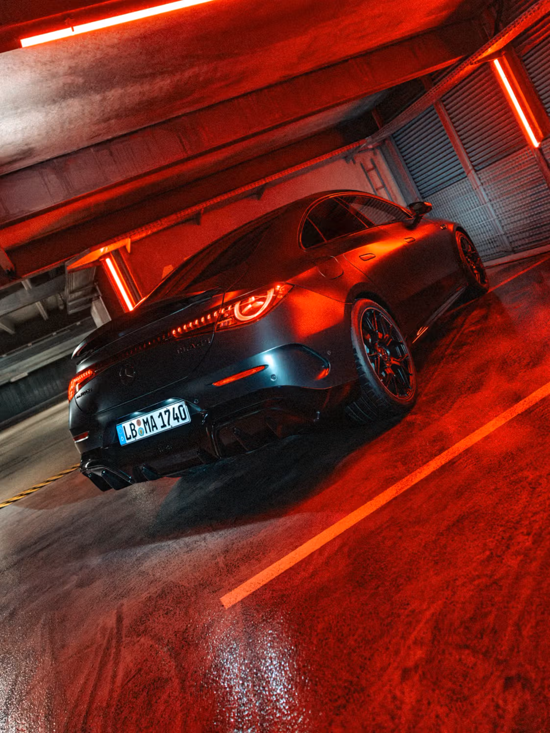 مرسيدس AMG CLA45 الجديدة كليا – كهربائية بقوة 680 حصان 