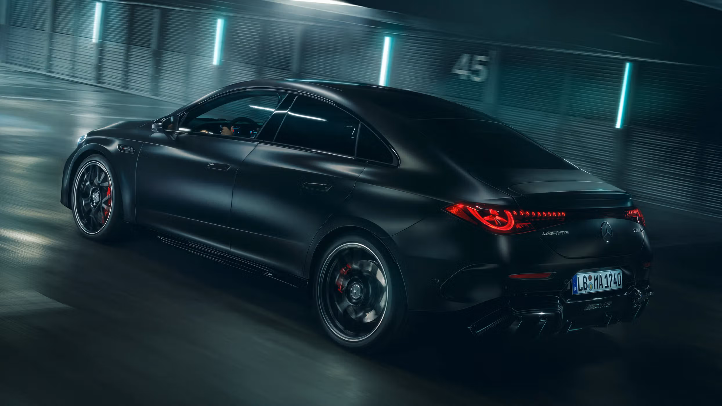 مرسيدس AMG CLA45 الجديدة كليا – كهربائية بقوة 680 حصان 