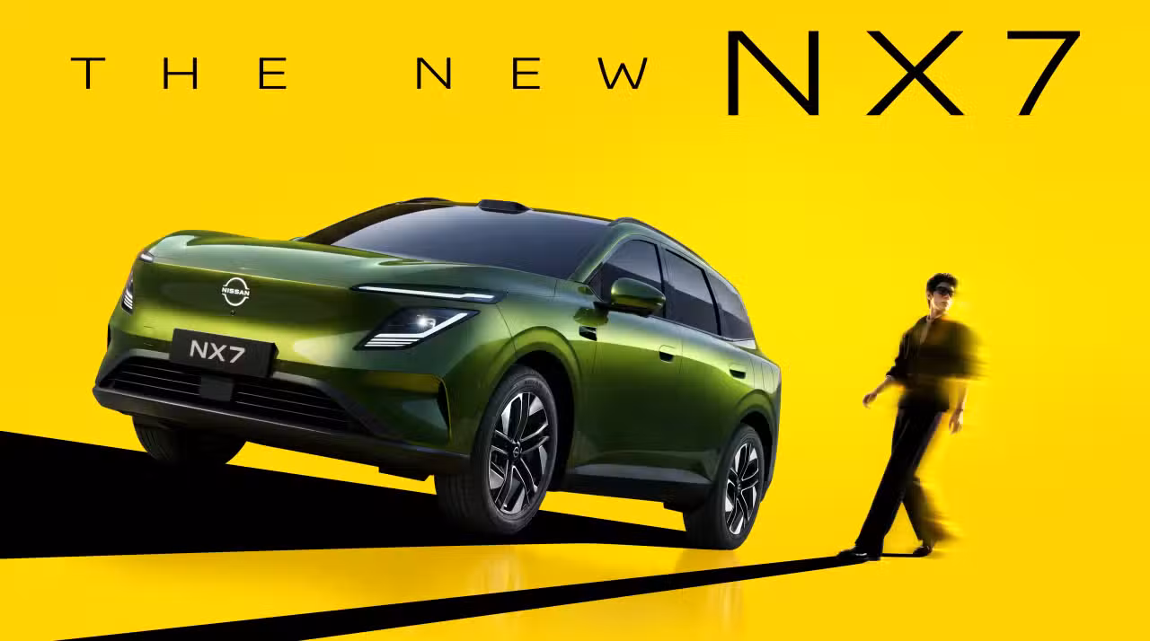 نيسان NX7 الجديدة كليا – بحجم اكس تريل بنسخ كهربائية و REEV